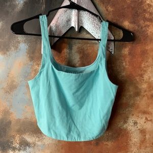 Light olive green crop top